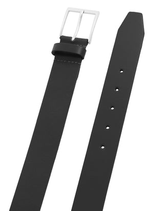 Belts Black / Leather BL-01L BLK Pierre Cardin Genuine Leather Belt LARGE 130cm in Black