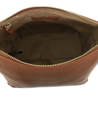 Crossbody Bag Chocolate / Leather PC 4144 CHOCO Pierre Cardin Genuine Leather Bucket Crossbody Bag in Chocolate