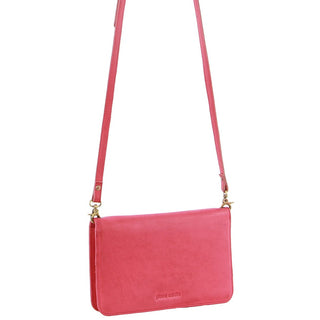 Crossbody bag Pink / Leather PC 1184 PINK Pierre Cardin Genuine Leather Clutch/Wallet Bag in Pink