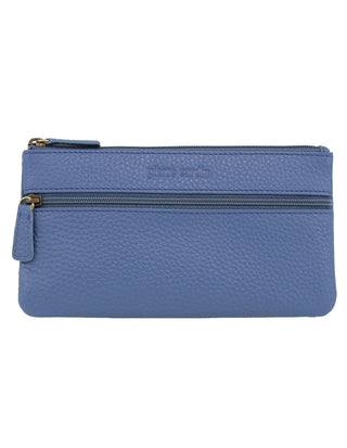 Coin Purse Blue / Leather PC 1488 BLUE Pierre Cardin Genuine Leather Coin Purse in Blue