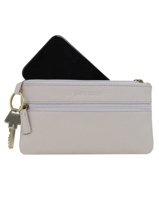Coin Purse Grey / Leather PC 1488 GREY Pierre Cardin Genuine Leather Coin Purse in Grey