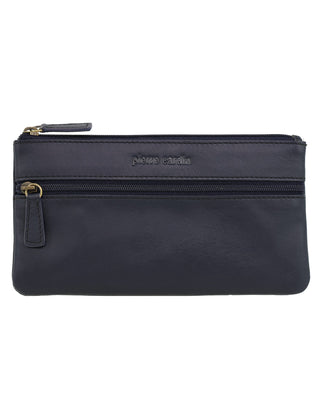 Coin Purse Navy / Leather PC 1488 NAVY Pierre Cardin Genuine Leather Coin Purse in Navy
