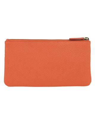 Coin Purse Orange / Leather PC 1488 ORA Pierre Cardin Genuine Leather Coin Purse in Orange