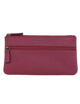 Coin Purse Purple / Leather PC 1488 PRPL Pierre Cardin Genuine Leather Coin Purse in Purple