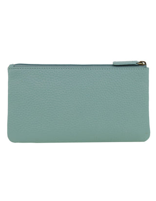 Coin Purse Sage / Leather PC 1488 SAGE Pierre Cardin Genuine Leather Coin Purse in Sage