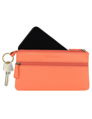 Coin Purse Terra / Leather PC 1488 TERRA Pierre Cardin Genuine Leather Coin Purse in Terra