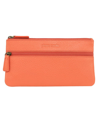 Coin Purse Terra / Leather PC 1488 TERRA Pierre Cardin Genuine Leather Coin Purse in Terra