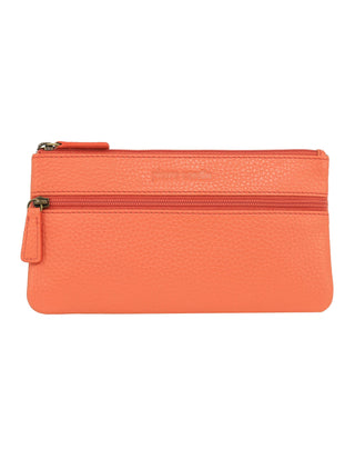 Coin Purse Terra / Leather PC 1488 TERRA Pierre Cardin Genuine Leather Coin Purse in Terra