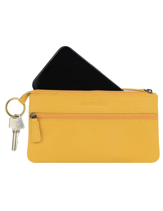 Coin Purse Yellow / Leather PC 1488 YELL Pierre Cardin Genuine Leather Coin Purse in Yellow