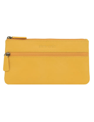 Coin Purse Yellow / Leather PC 1488 YELL Pierre Cardin Genuine Leather Coin Purse in Yellow