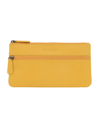 Coin Purse Yellow / Leather PC 1488 YELL Pierre Cardin Genuine Leather Coin Purse in Yellow