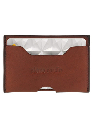 Men's Wallet Brandy / Leather PC 4151 BRANDY Pierre Cardin Genuine Leather Credit Card Wallet in Brandy