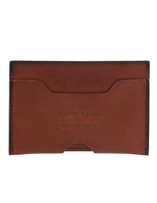 Men's Wallet Brandy / Leather PC 4151 BRANDY Pierre Cardin Genuine Leather Credit Card Wallet in Brandy