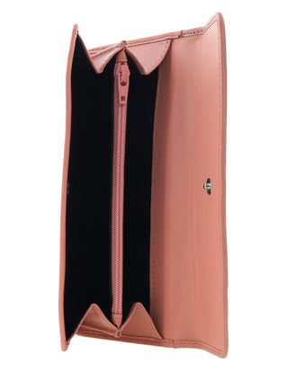 BI-Fold Wallet Pink / Leather PC 11422 PINK Pierre Cardin Genuine Leather Ladies Bi-Fold Wallet in Pink