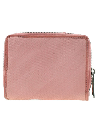 BI-Fold Wallet Pink / Leather PC 2756 PINK Pierre Cardin Genuine Leather Ladies Bi-Fold Wallet with Zip Coin Section in Pink
