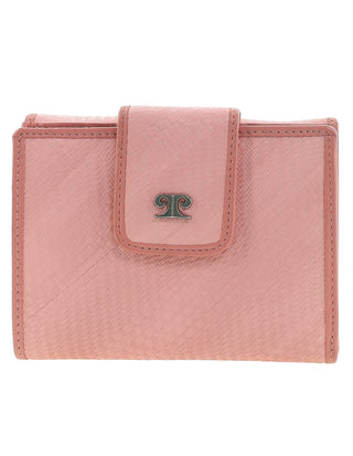 Tri-Fold Wallet Pink / Leather PC 11241 PINK Pierre Cardin Genuine Leather Ladies Tri-Fold Wallet in Pink