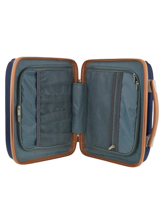 Organiser Bag Navy / Polycarbonate (PC) PC 3937B NAVY Pierre Cardin Hard Shell Beauty Case in Navy