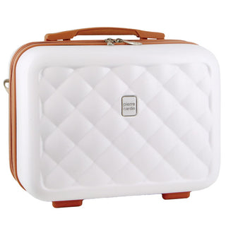 Beauty Case White / Hard Luggage PC 3762B WHITE Pierre Cardin Hard Shell Beauty Case in White