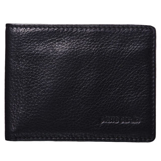 Bi-Fold Wallet Black / Leather PC 8873 BLK Pierre Cardin Italian Leather Bi-Fold Men's Wallet in Black