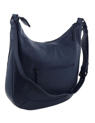 Crossbody Bag Navy / Leather PC 3995 NAVY Pierre Cardin Italian Leather Classic Crossbody Ladies Bag in Navy