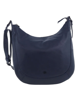 Crossbody Bag Navy / Leather PC 3995 NAVY Pierre Cardin Italian Leather Classic Crossbody Ladies Bag in Navy