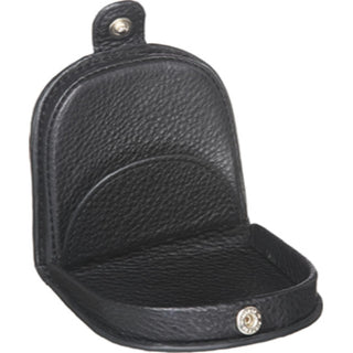 Coin Purse Black / Leather PC 10315 BLK Pierre Cardin Italian Leather Coin Purse in Black