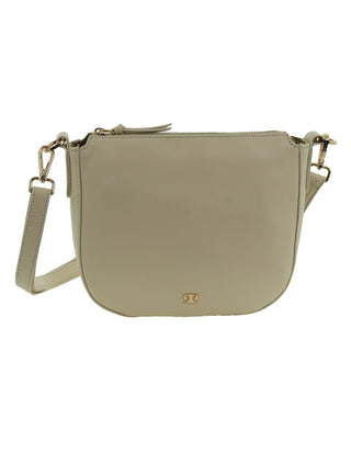 Crossbody Bag Bone / Leather PC 3984 BONE Pierre Cardin Italian Leather Crossbody Ladies Bag in Bone