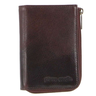 Organiser Chocolate / Leather PC 2756 DCHOC Pierre Cardin Italian Leather Key + Credit Card Holder in Chocolate