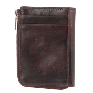 Organiser Chocolate / Leather PC 2756 DCHOC Pierre Cardin Italian Leather Key + Credit Card Holder in Chocolate