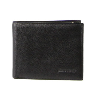 Leather Wallet Black / Leather PC 9449 BLK Pierre Cardin Italian Leather Men's Wallet/Card Holder in Black