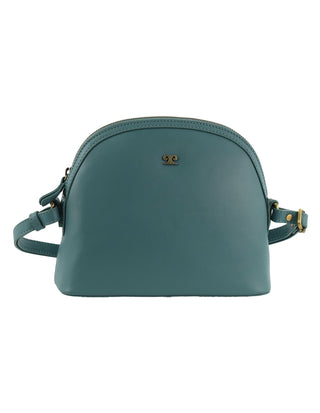 Crossbody Bag Moss / Leather PC 4011 MOSS Pierre Cardin Italian Leather Sleek Ladies Crossbody Bag in Moss