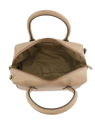 Mini Tote/Crossbody Bag Camel / Leather PC 4142 CAMEL Pierre Cardin Italian Leather Tote Crossbody Bag in Camel