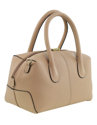 Mini Tote/Crossbody Bag Camel / Leather PC 4142 CAMEL Pierre Cardin Italian Leather Tote Crossbody Bag in Camel