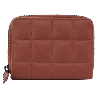 Leather Wallet Rose / Leather PC 3904 ROSE Pierre Cardin Italian Pleated Leather Ladies Press Stud Wallet in Rose