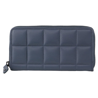 Leather Wallet Teal / Leather PC 3910 TEAL Pierre Cardin Italian Pleated Leather Ladies Zip Wallet in Teal