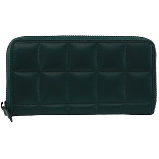 Leather Wallet Zirkon / Leather PC 3910 ZIRKON Pierre Cardin Italian Pleated Leather Ladies Zip Wallet in Zirkon