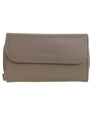 Bi-Fold Wallet Blush / Leather PC 4028 BLSH Pierre Cardin Ladies Bi-Fold Tab Wallet in Blush
