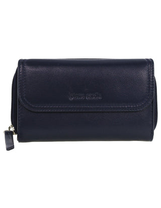Bi-Fold Wallet Navy / Leather PC 4028 NAVY Pierre Cardin Ladies Bi-Fold Tab Wallet in Navy