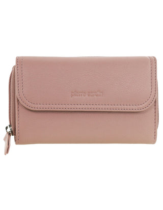 Bi-Fold Wallet Pink / Leather PC 4028 PINK Pierre Cardin Ladies Bi-Fold Tab Wallet in Pink