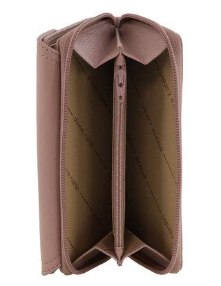 Bi-Fold Wallet Pink / Leather PC 4028 PINK Pierre Cardin Ladies Bi-Fold Tab Wallet in Pink