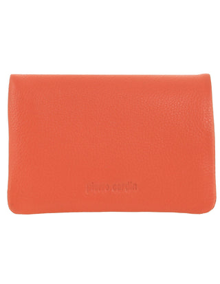 Leather Wallet Tangerine / Leather PC 4086 TANGERINE Pierre Cardin Ladies Leather Bi-Fold Wallet in Tangerine
