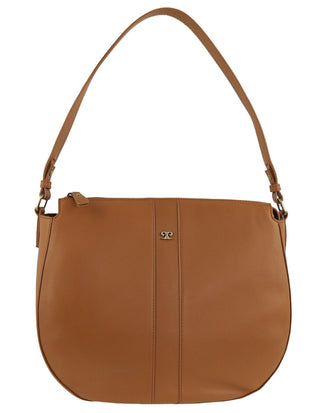 Hobo Bag Almond / Leather PC 3977 ALMO Pierre Cardin Ladies Leather Classic Hobo Bag in Almond