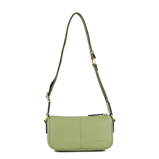 Crossbody Bag Jade / Leather PC 3801 JADE Pierre Cardin Ladies Leather Cross Body Bag in Jade