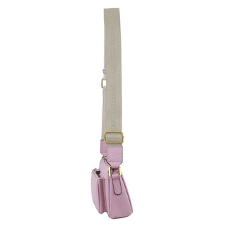 Crossbody Bag Pink / Leather PC 3801 PINK Pierre Cardin Ladies Leather Cross Body Bag in Pink