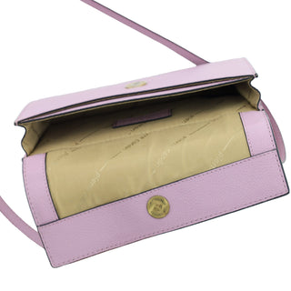 Crossbody Bag Pink / Leather PC 3809 PINK Pierre Cardin Ladies Leather Flap Over Cross Body Bag in Pink