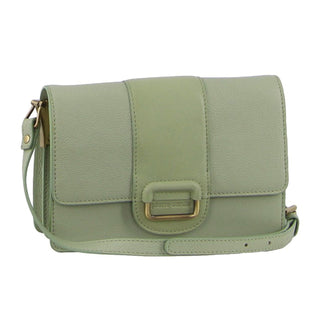 Crossbody bag Jade / Leather PC 3561 JADE Pierre Cardin Ladies Leather Flapover Cross Body/Clutch in Jade