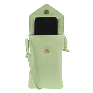 Phone Bag Jade / Leather PC 3609 JADE Pierre Cardin Ladies Leather Phone Bag in Jade