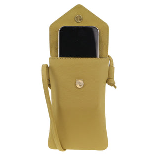 Phone Bag Yellow / Leather PC 3609 YELL Pierre Cardin Ladies Leather Phone Bag in Yellow