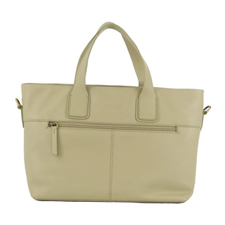 Handbag/Tote Bag Sand / Leather PC 3563 SAND Pierre Cardin Ladies Leather Stitch-design Handbag in Sand