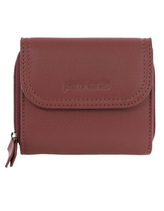 Tri-Fold Wallet Blush / Leather PC 4029 BLSH Pierre Cardin Ladies Leather Tri-Fold Tab Wallet in Blush